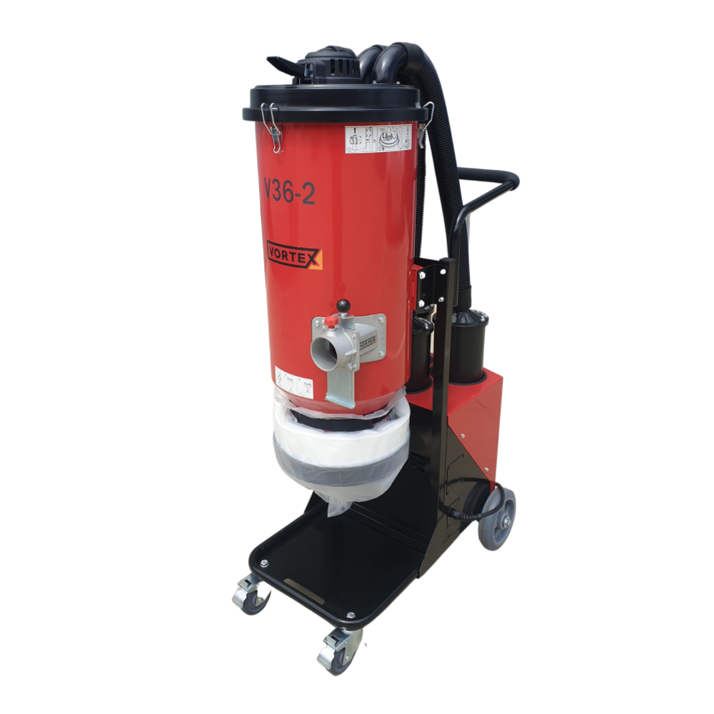 How does a dust extractor work